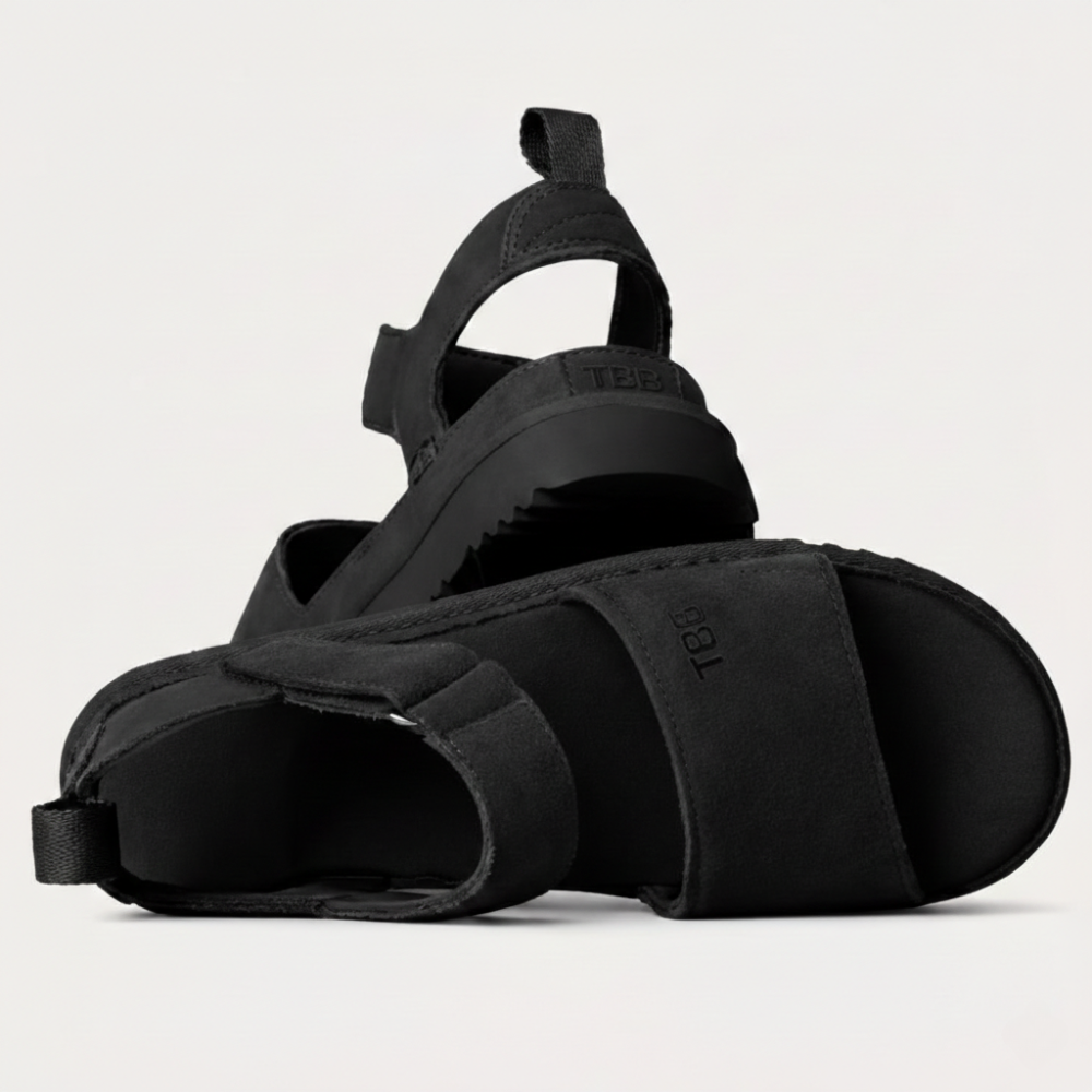 Comfort Sandals With Adjustable Straps And Lightweight Sole 