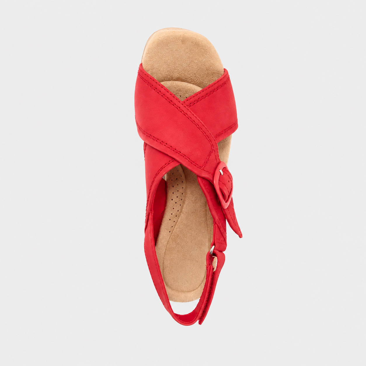 Comfortable Leather Wedge Sandals For Women