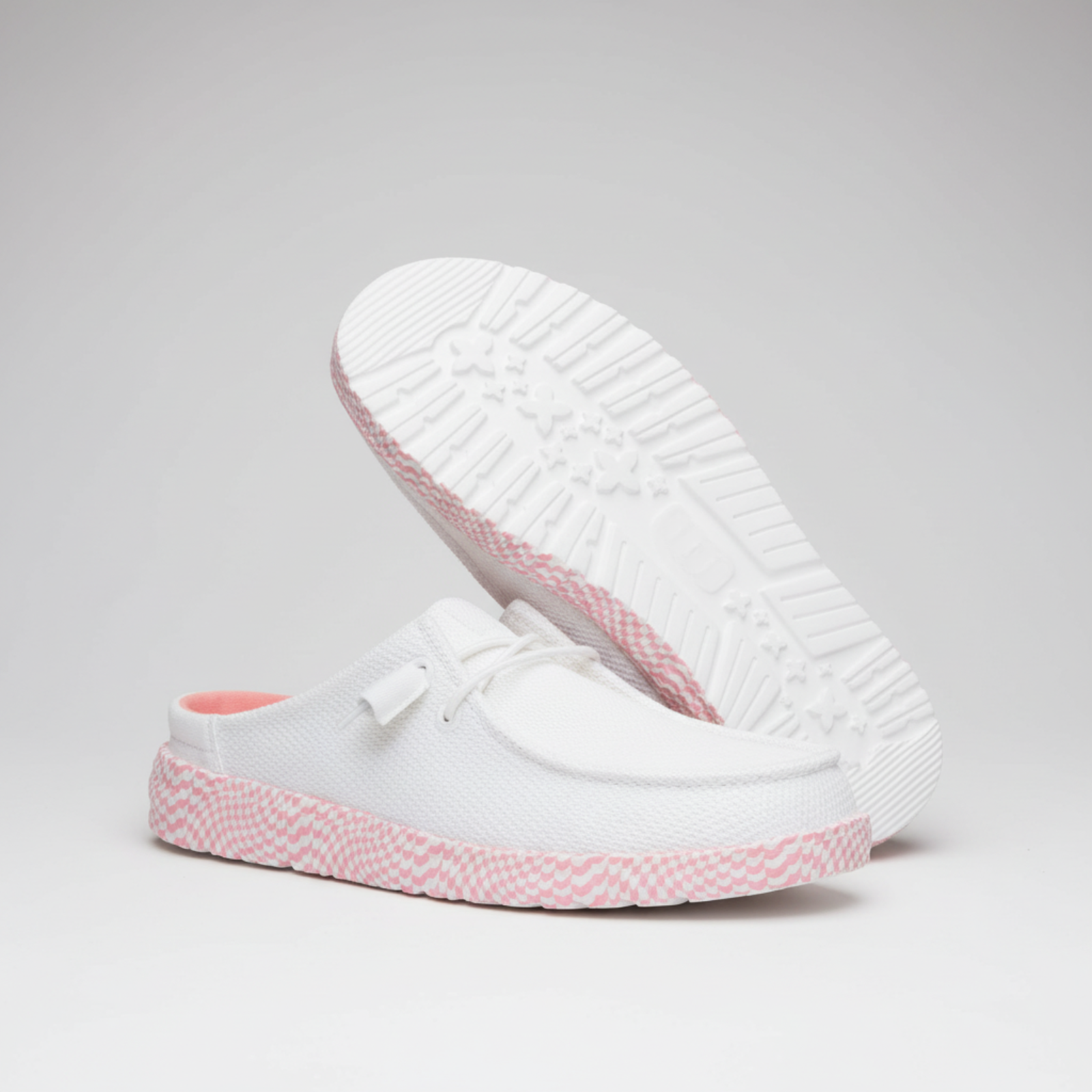 Slip On Warped Geo Casual Mule Shoes For Women