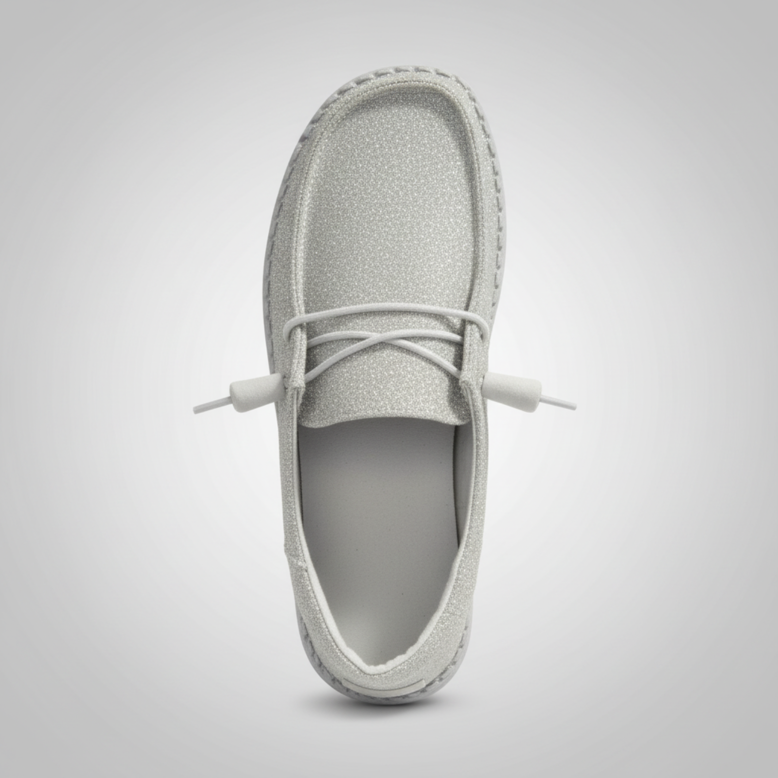 Sparkle Knit Slip On Casual Comfort Shoes For Women