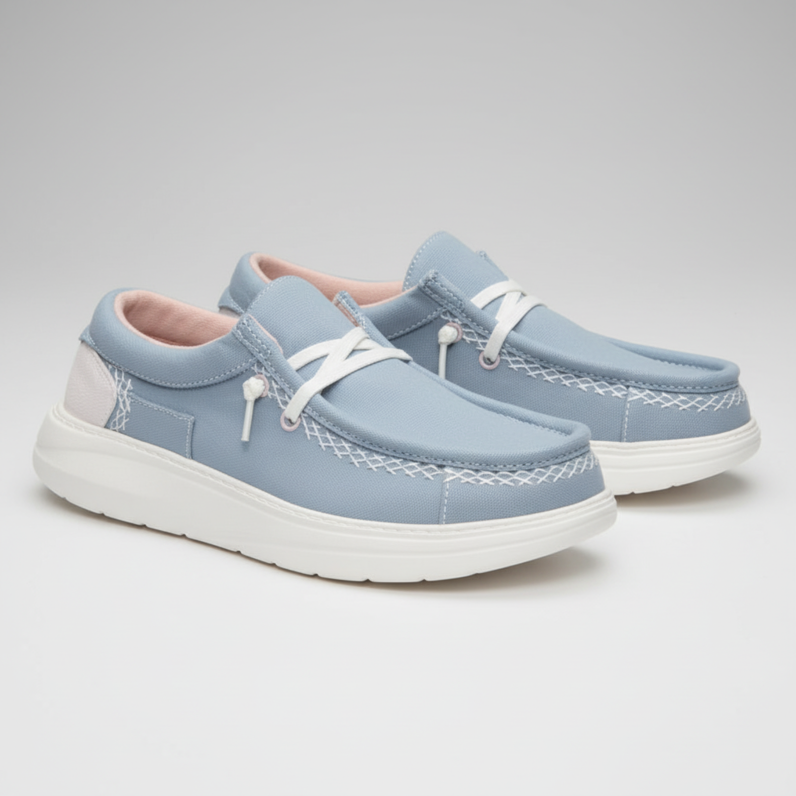 Denim Comfort Slip On Casual Shoes For Women