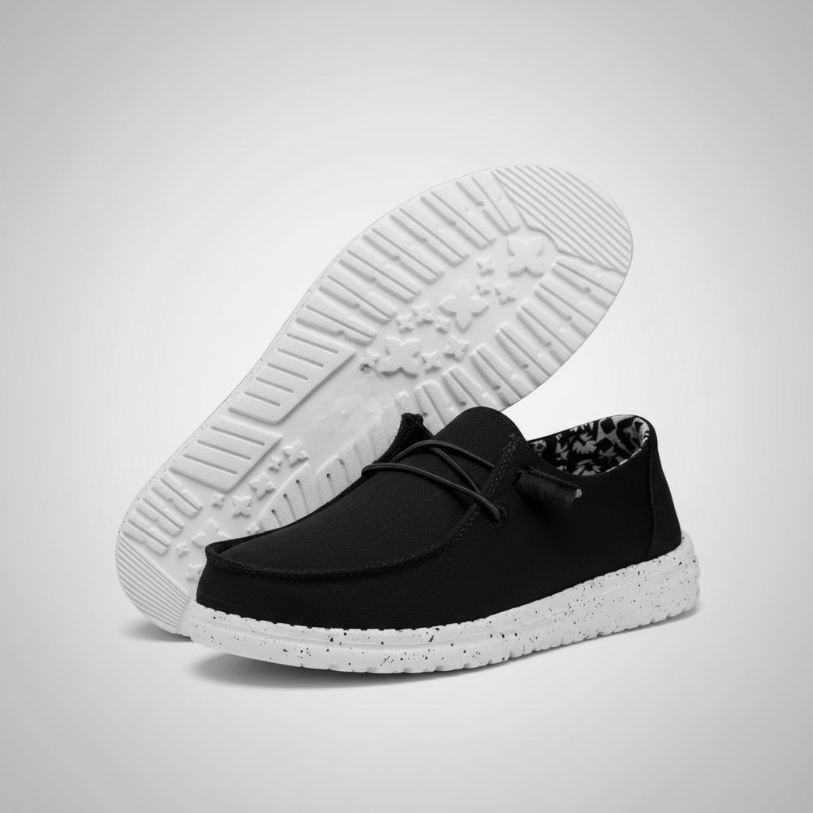 Basic Wide Fit Slip On Casual Shoes For Women