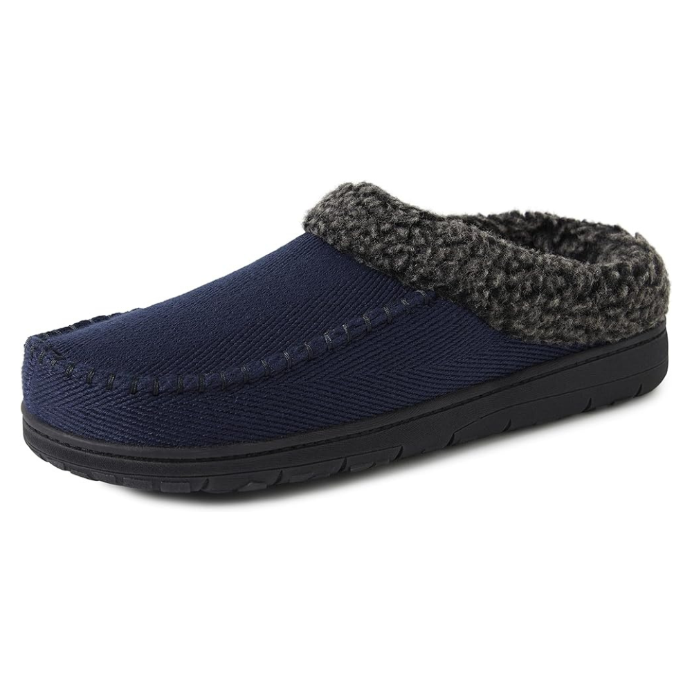 Soft Suede Slip On Slippers For Men