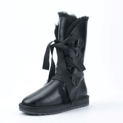 High Ankle Waterproof Snow Boots - The Boston Boots