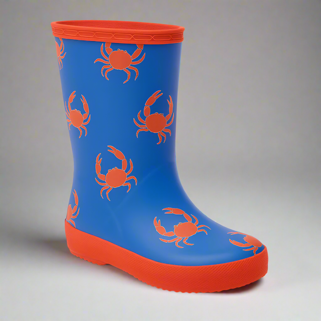 Classic Printed Rain Boots - The Boston Boots