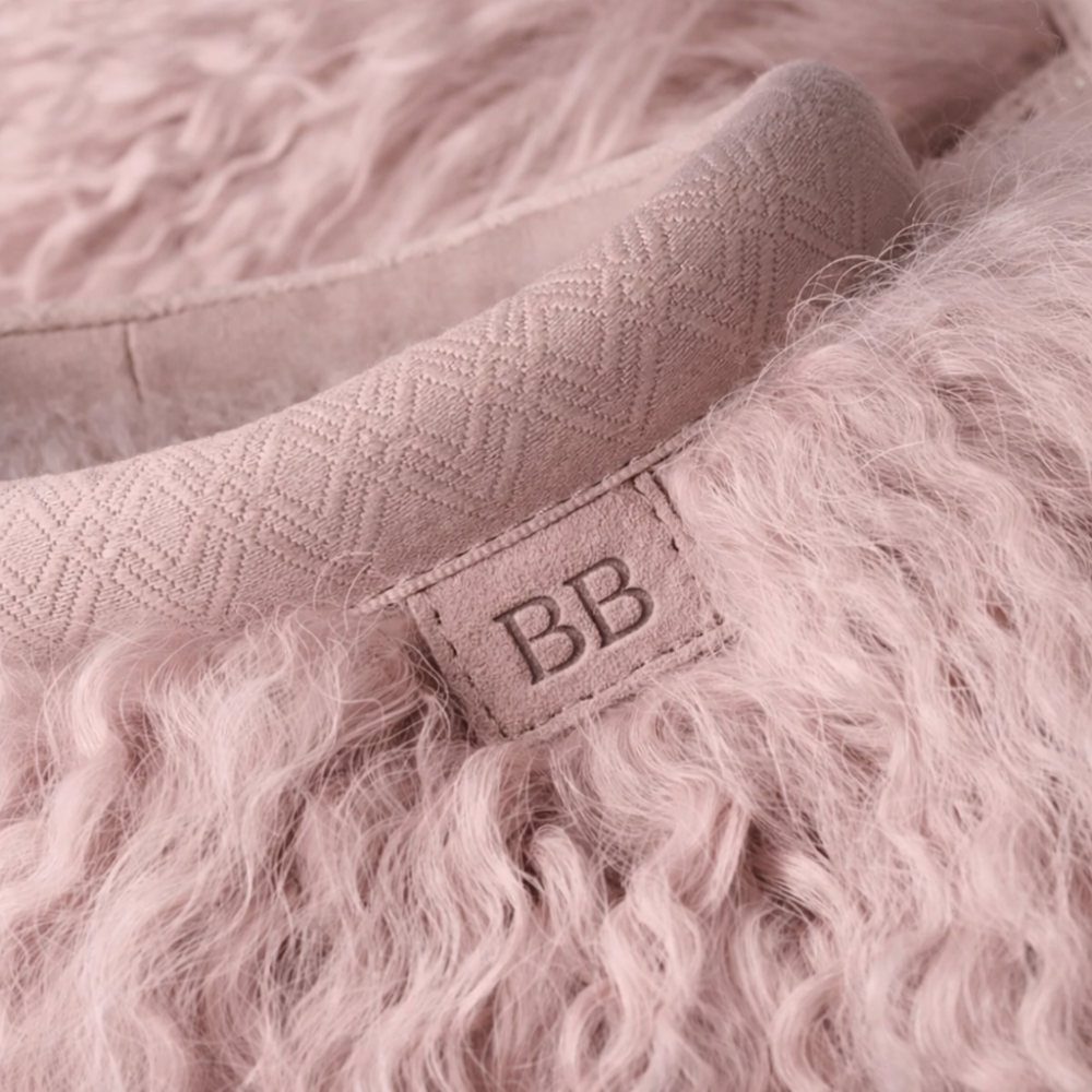 Tazz Fluff Momma Platform Sheepskin Slipper