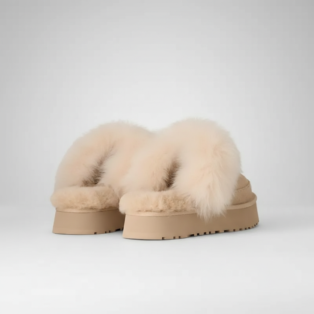 Disquette Chalet Plush Slippers
