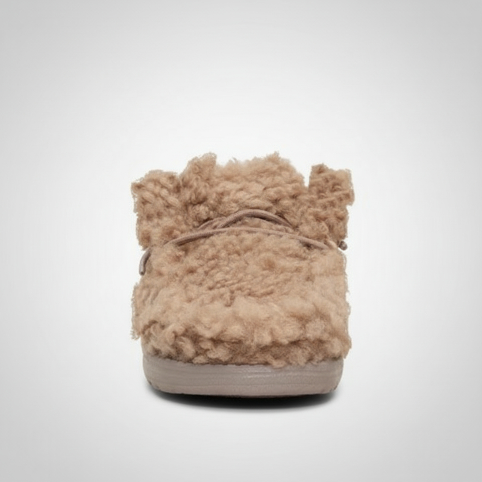 Youth Sherpa Fleece Slip On Slippers For Women