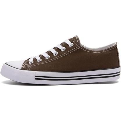 Classic Canvas Lace Up Shoes For Men - The Boston Boots