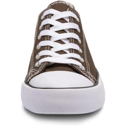Classic Canvas Lace Up Shoes For Men - The Boston Boots