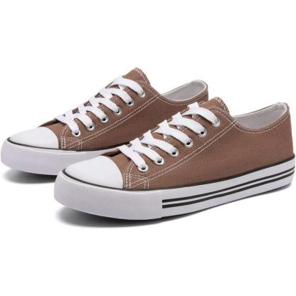Classic Canvas Lace Up Shoes For Men - The Boston Boots