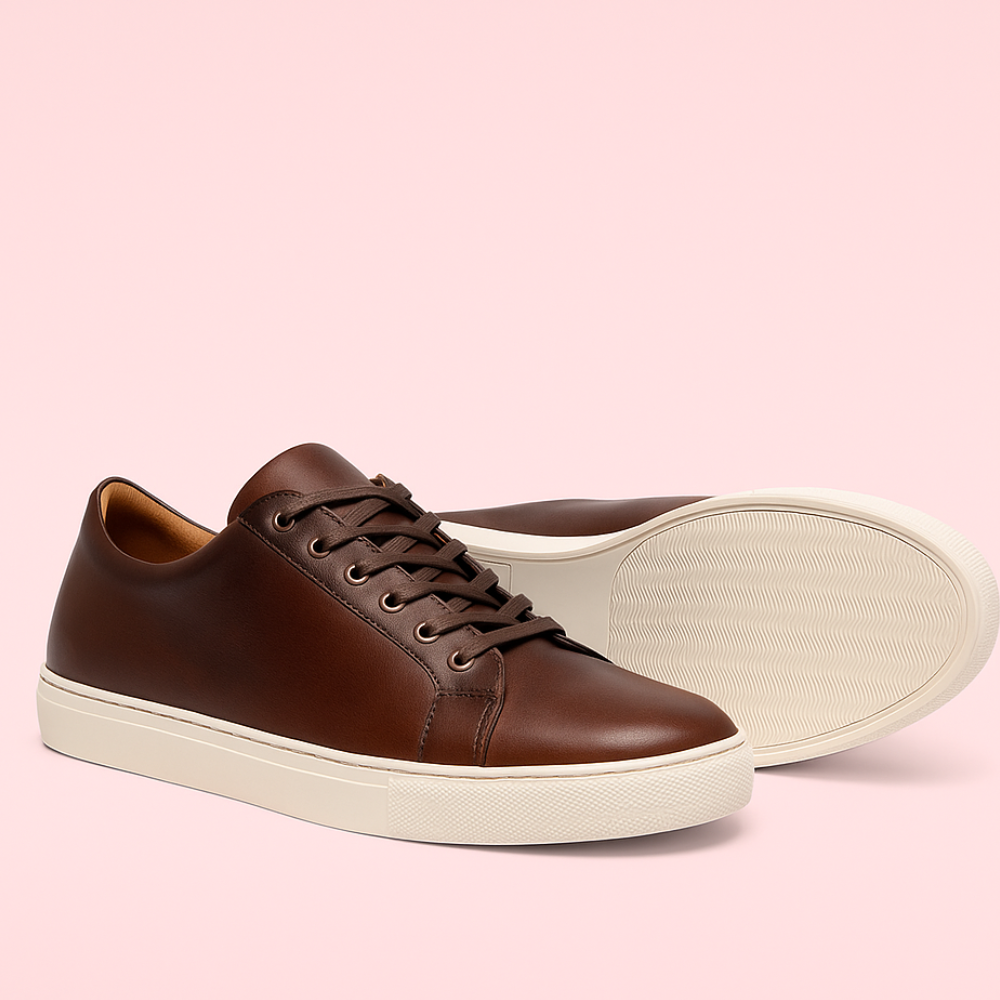 Premier Low Top Classic Lace Up Sneakers-The Boston Boots