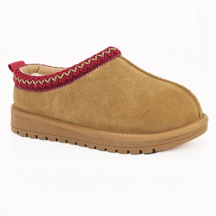 Cuff Booties Cozy Fur Lined Warm Winter Shoes For Women