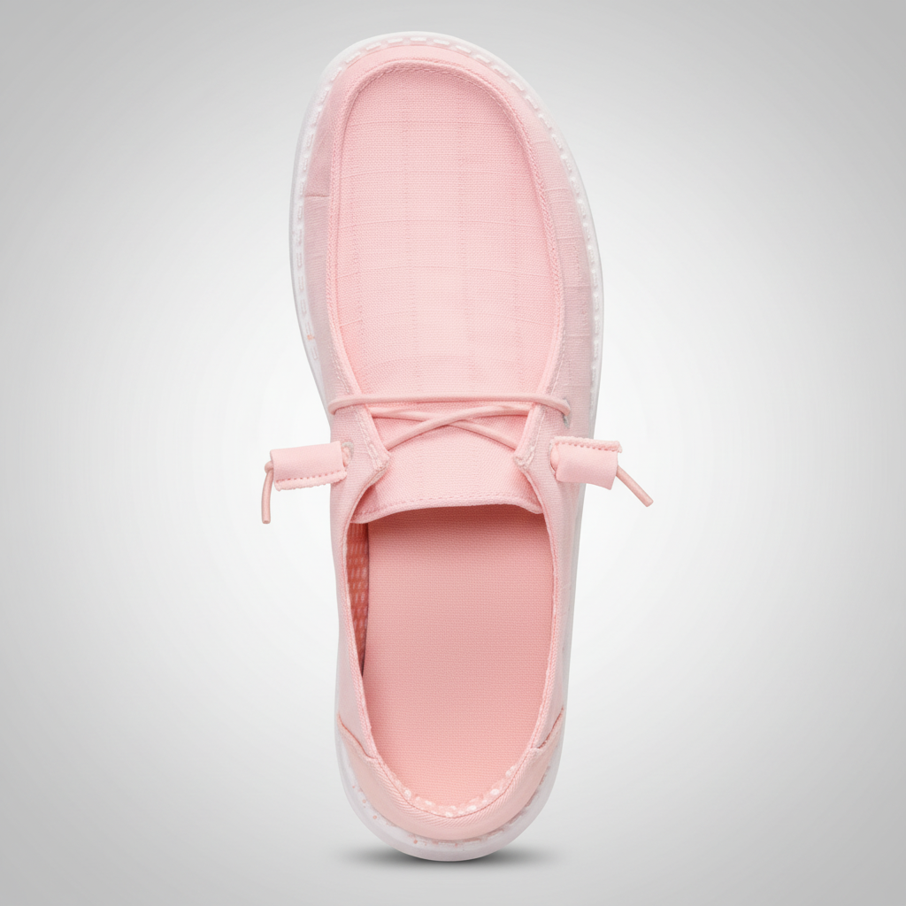 Wendy Chambray Grid Casual Shoe