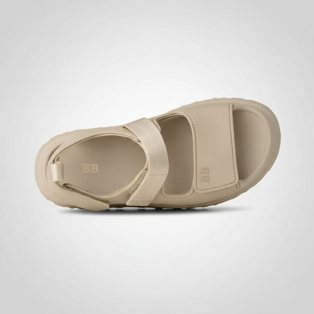 GoldenGlow Platform Strap Sandal