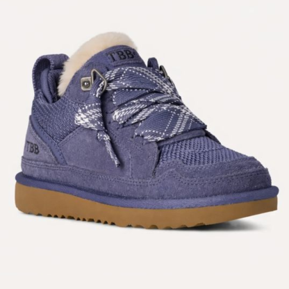 Comfortable Low Top Platform Sneakers With Suede Upper And Cushioned Sole