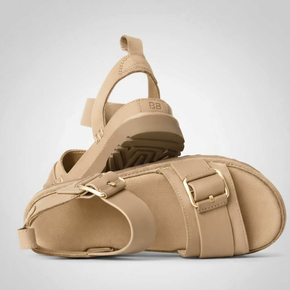 Goldenstar Villa Platform Strap Sandal