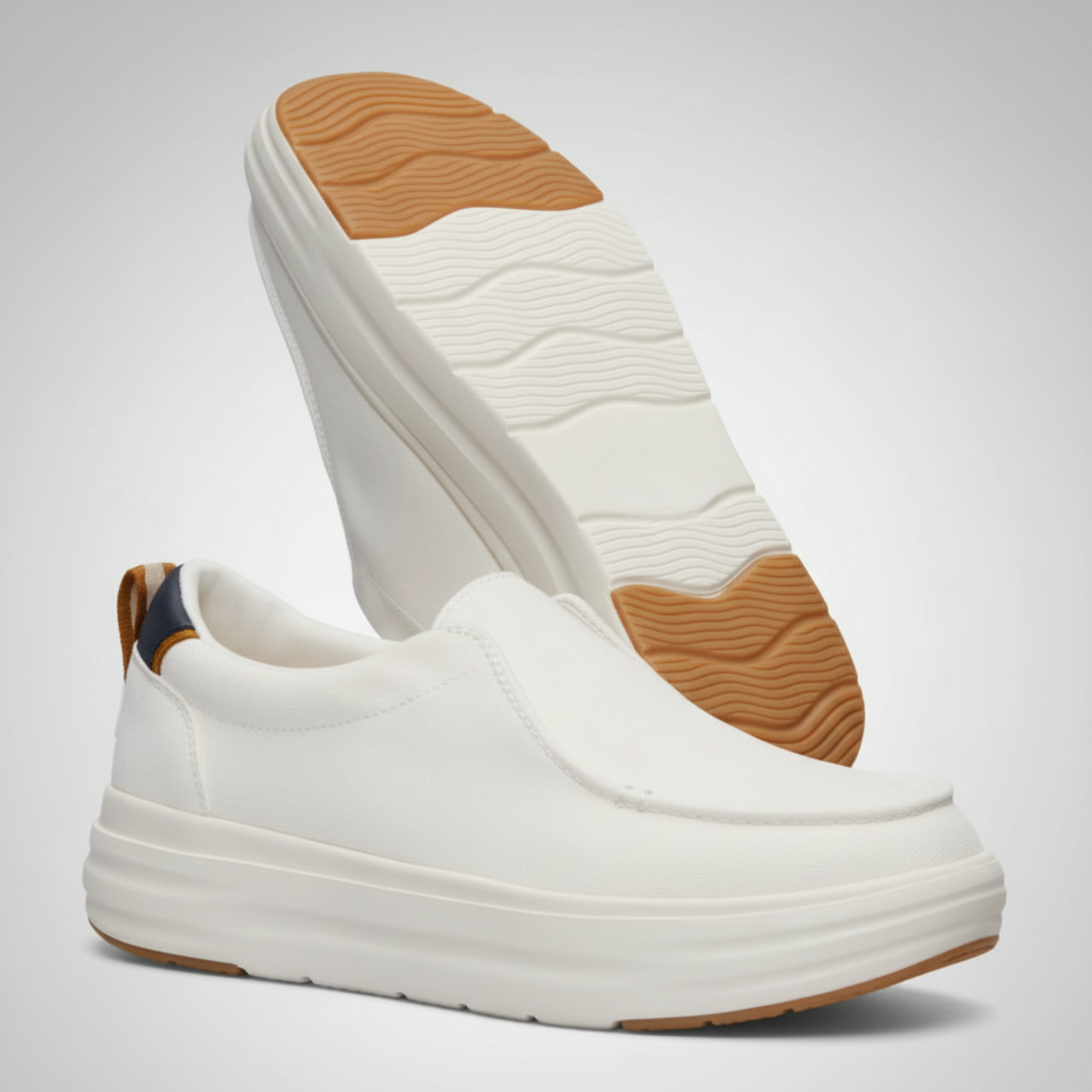 Animal Print Platform Slip On Casual Shoes For Women