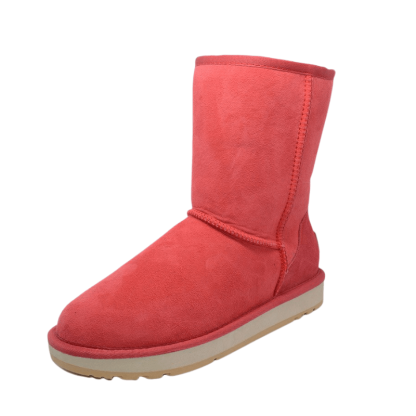 Suede Leather Women's Casual Winter Snow Boots - The Boston Boots