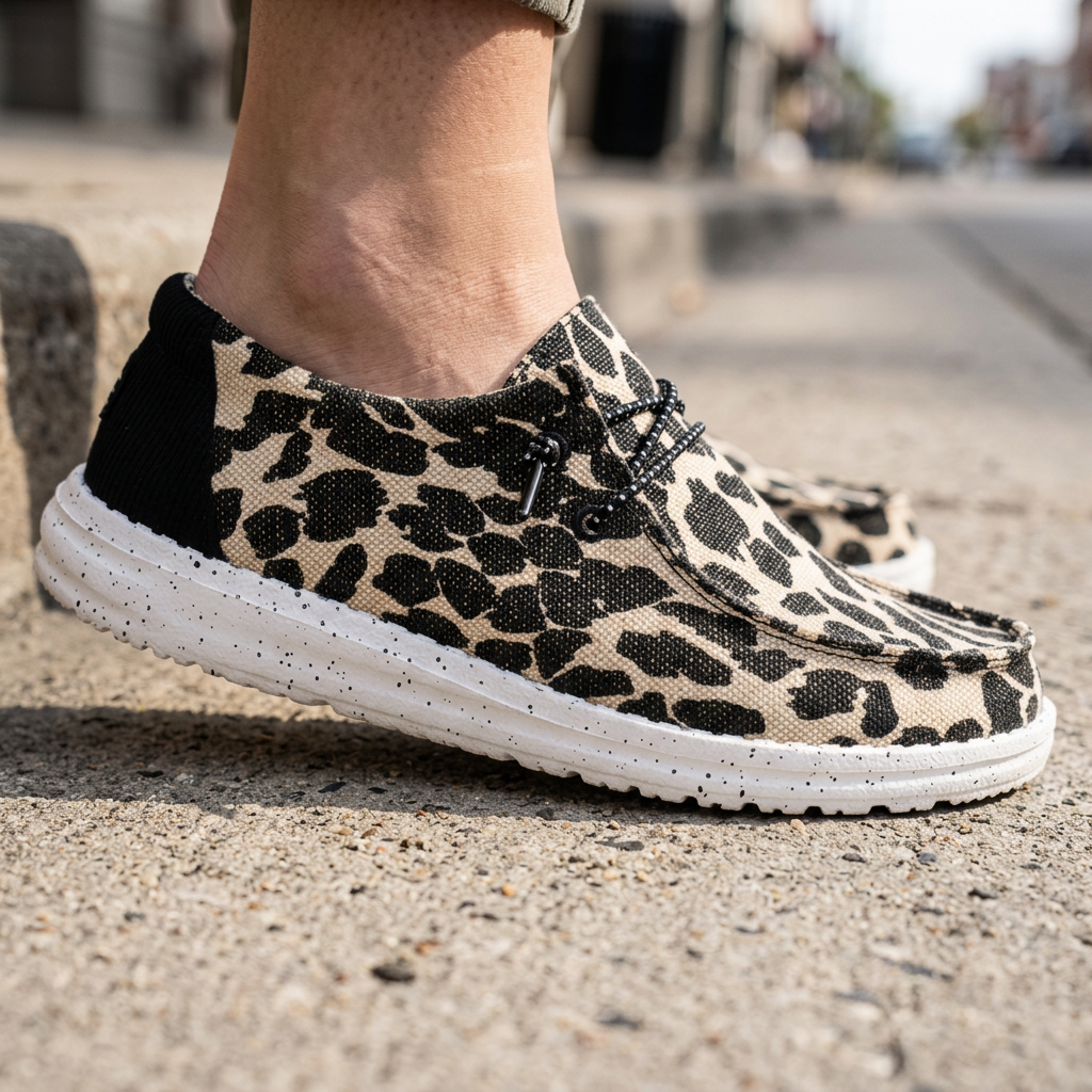 Tan/Black - On-Foot