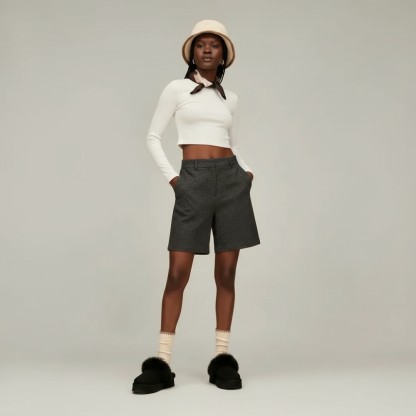 Disquette Chalet Plush Slippers