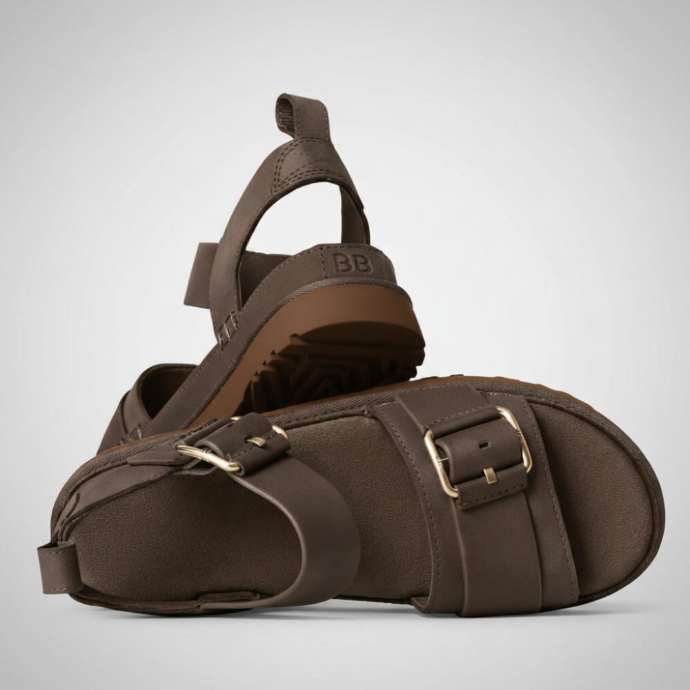 Goldenstar Villa Platform Strap Sandal