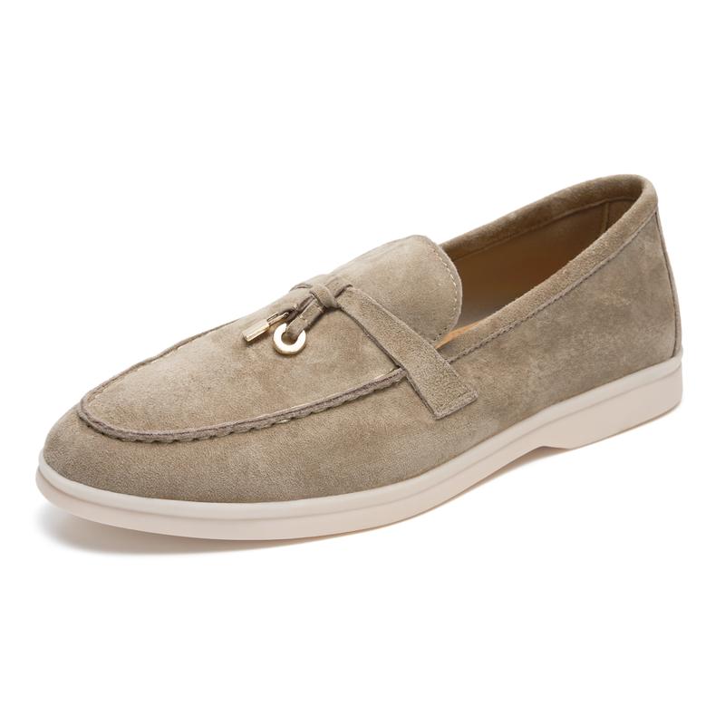 Lightweight Penny Loafers with Cushioned Insole and Non Slip Sole for Women