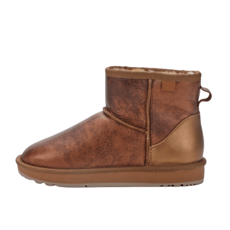 Leather Waterproof Women Snow Boots - The Boston Boots