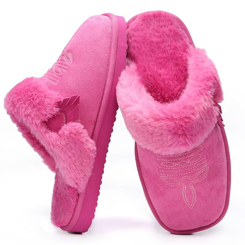 Faux Fur Fluffy Boot Slippers For Women