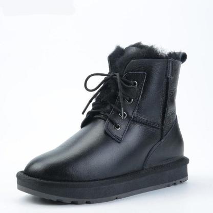 Short Ankle Casual Winter Snow Boots - The Boston Boots