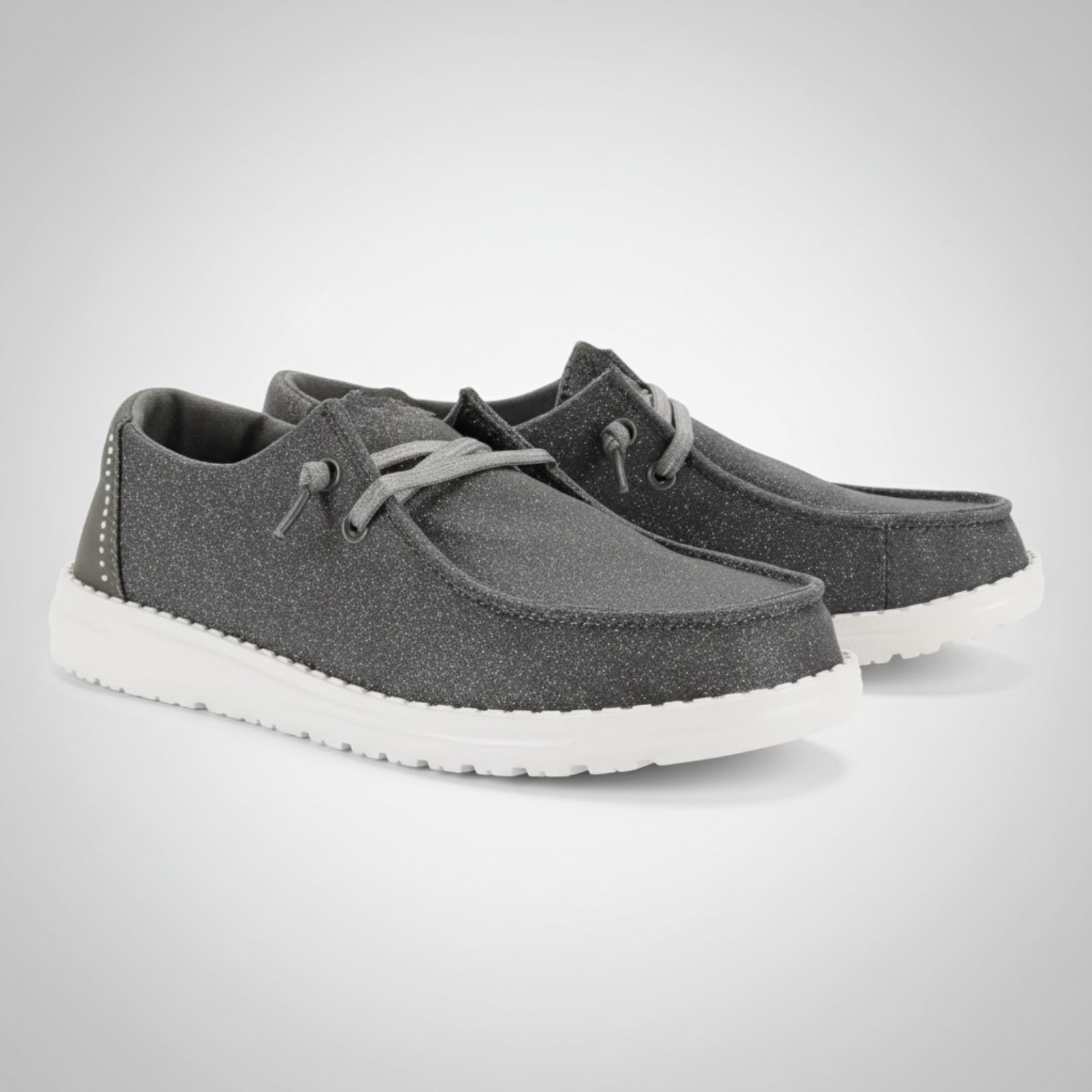 Stardust Glitter Slip On Casual Shoes For Women