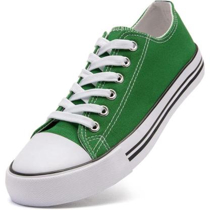 Solid Color Canvas Lace Up Shoes For Men - The Boston Boots