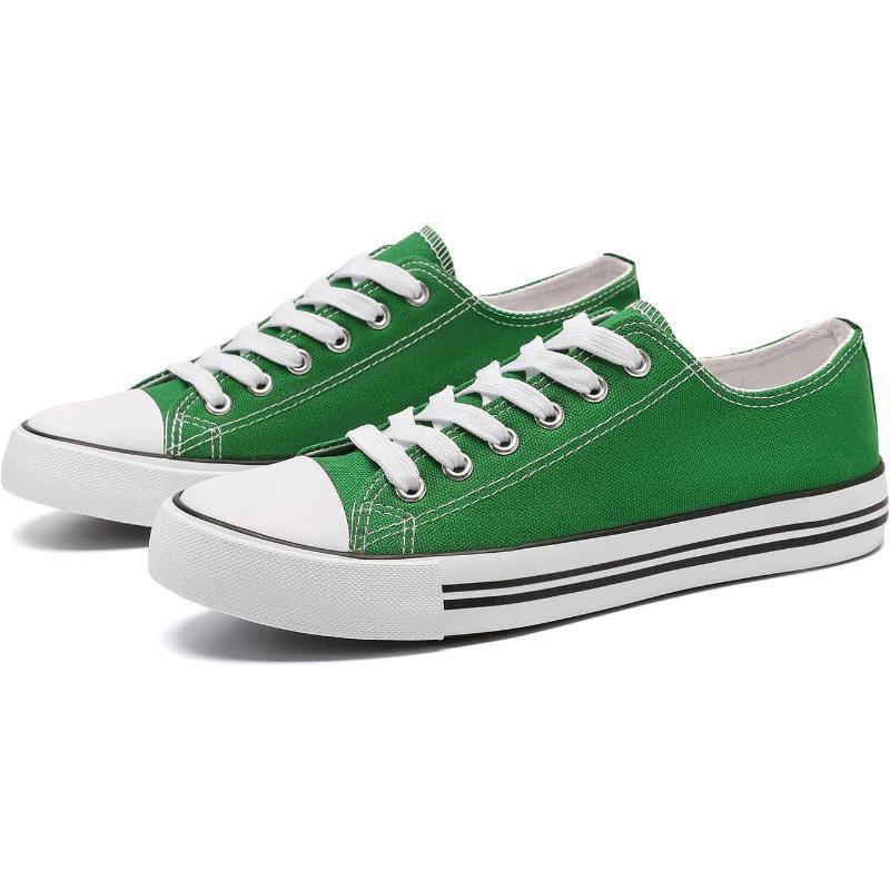 Solid Color Canvas Lace Up Shoes For Men - The Boston Boots