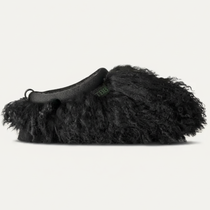Tazz Fluff Momma Platform Sheepskin Slipper