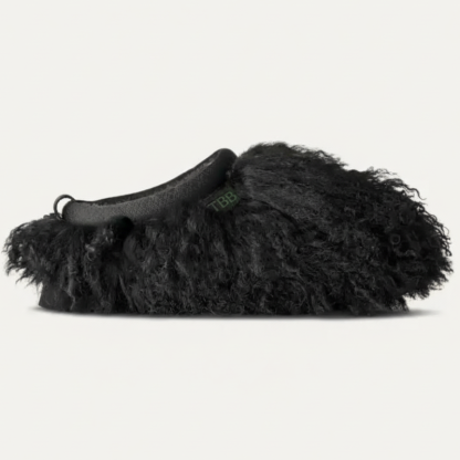 Tazz Fluff Momma Platform Sheepskin Slipper