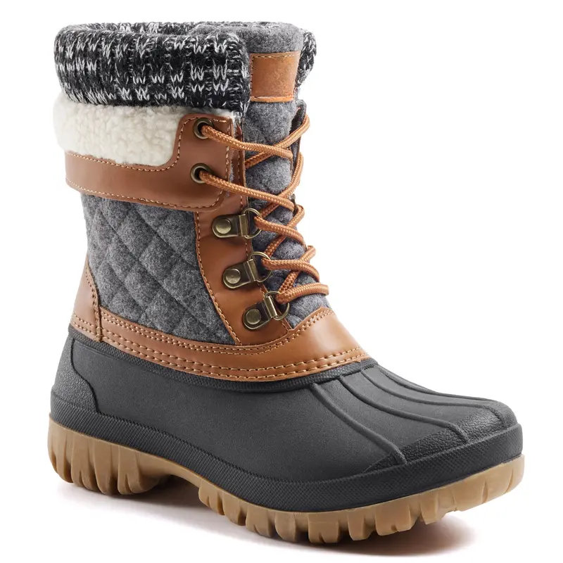 Winter Waterproof Snow Walking Boots For Women