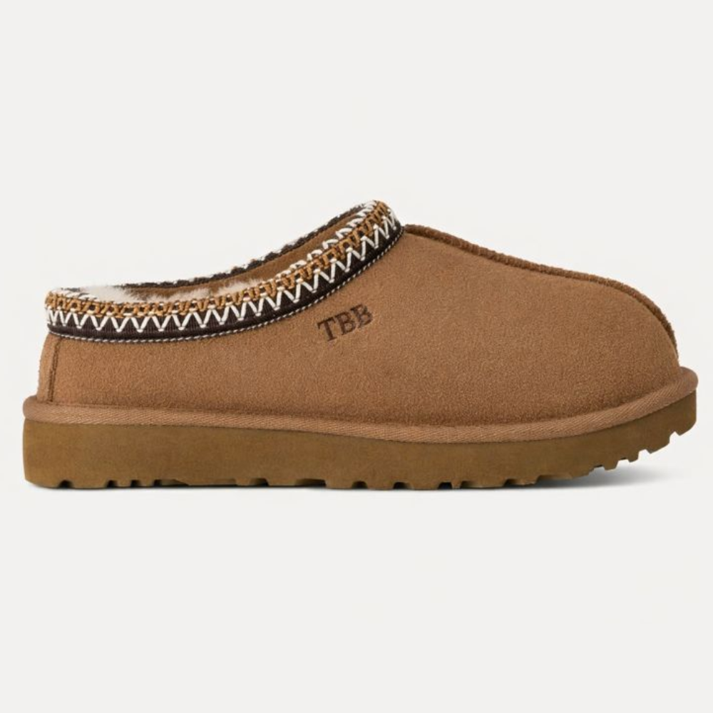 Tasman II Suede Slip On Platform Slipper
