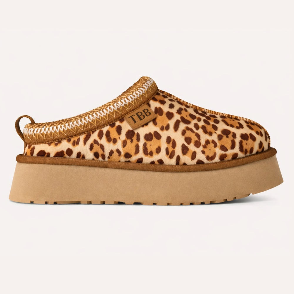 Tazz II Platform Suede Trim Slipper