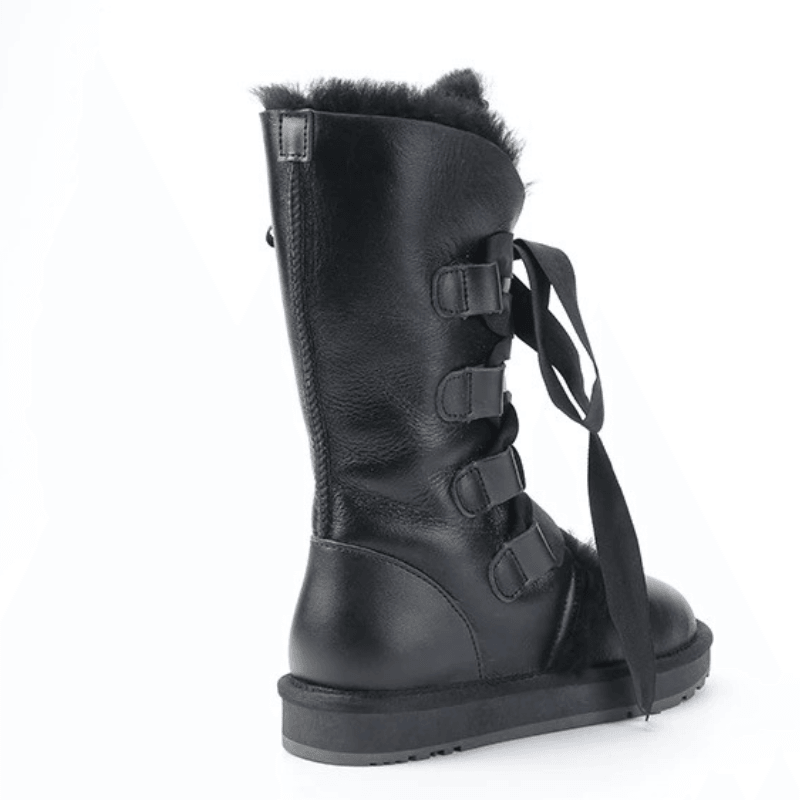 High Ankle Waterproof Snow Boots - The Boston Boots