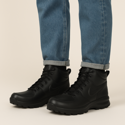 Winter Ready Hiking Leather Boots - The Boston Boots