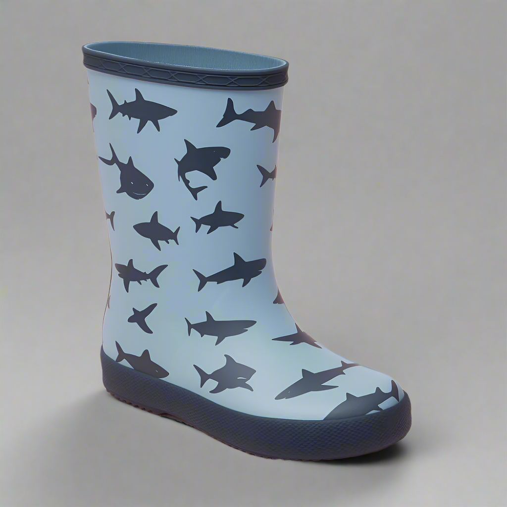 Classic Printed Rain Boots - The Boston Boots