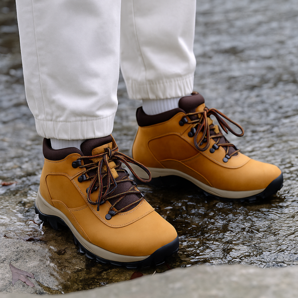 Mens Waterproof Mid Hiking Boot-The Boston Boots