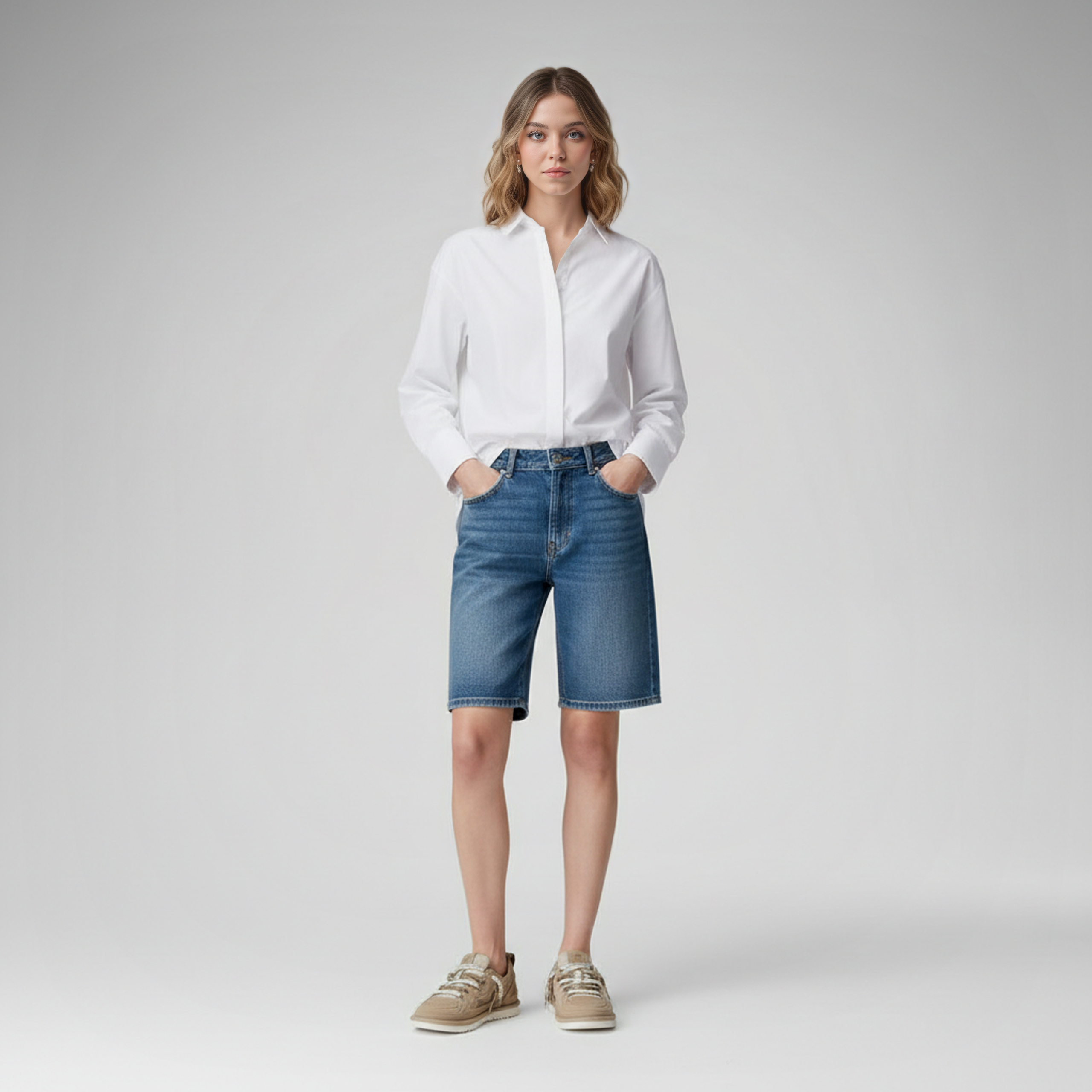 Minimel Lace Up Casual Sneaker