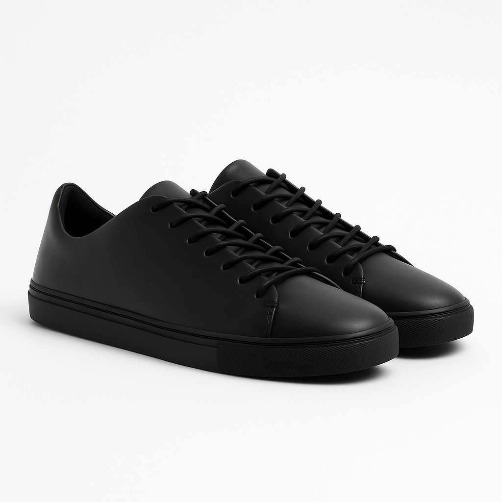 Womens Premier Low Top Casual Leather Sneakers For Everyday Wear-The Boston Boots