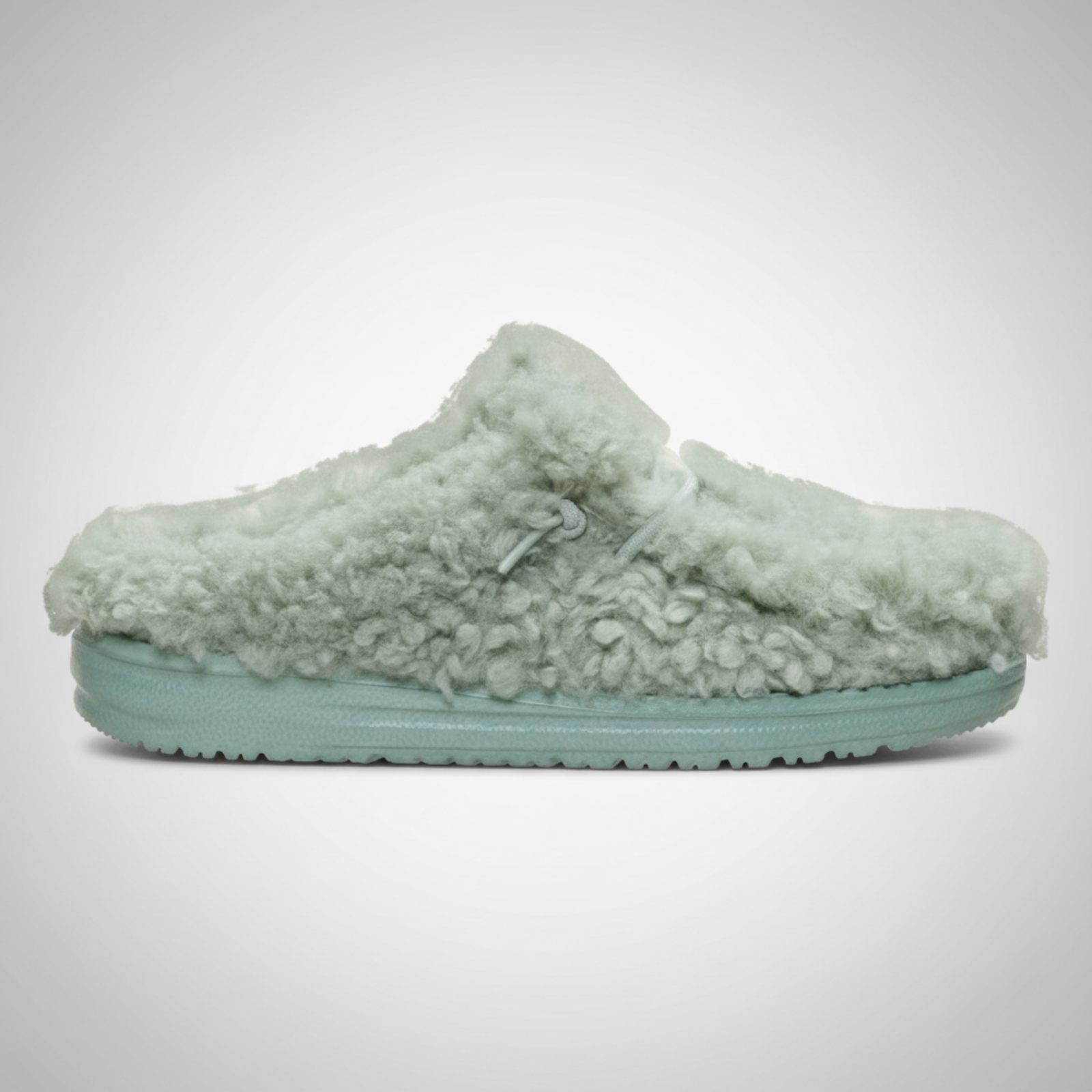 Youth Sherpa Fleece Slip On Slippers For Women