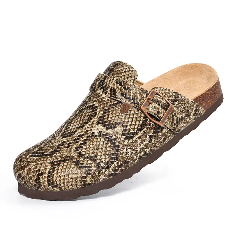 Unisex Adjustable Buckle Closed Comfy Slip On Clogs