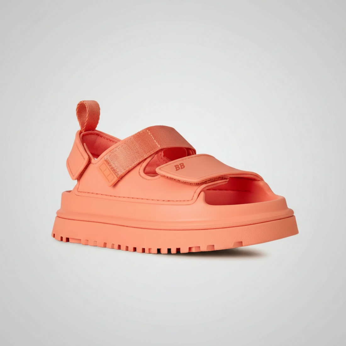 GoldenGlow Platform Strap Sandal