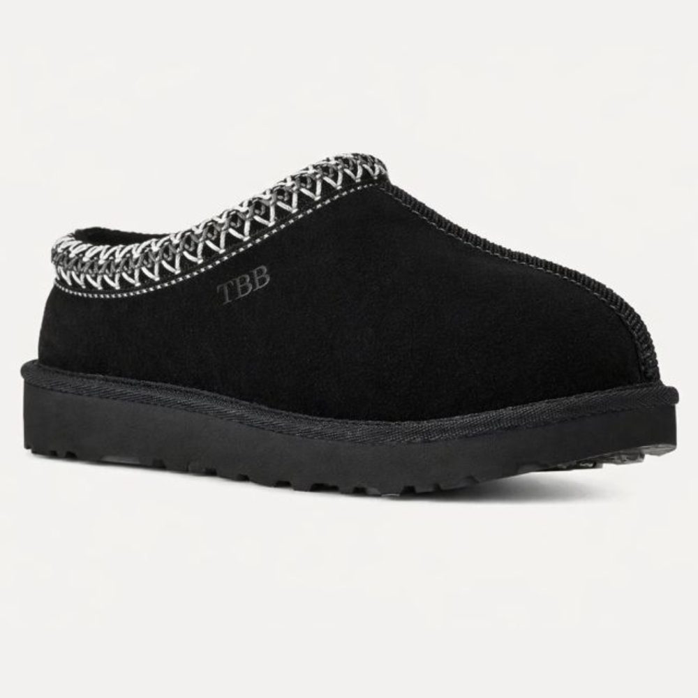 Tasman II Suede Slip On Platform Slipper