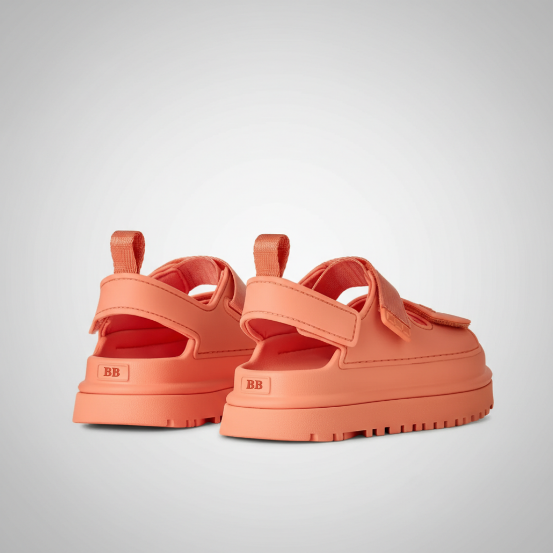 GoldenGlow Platform Strap Sandal