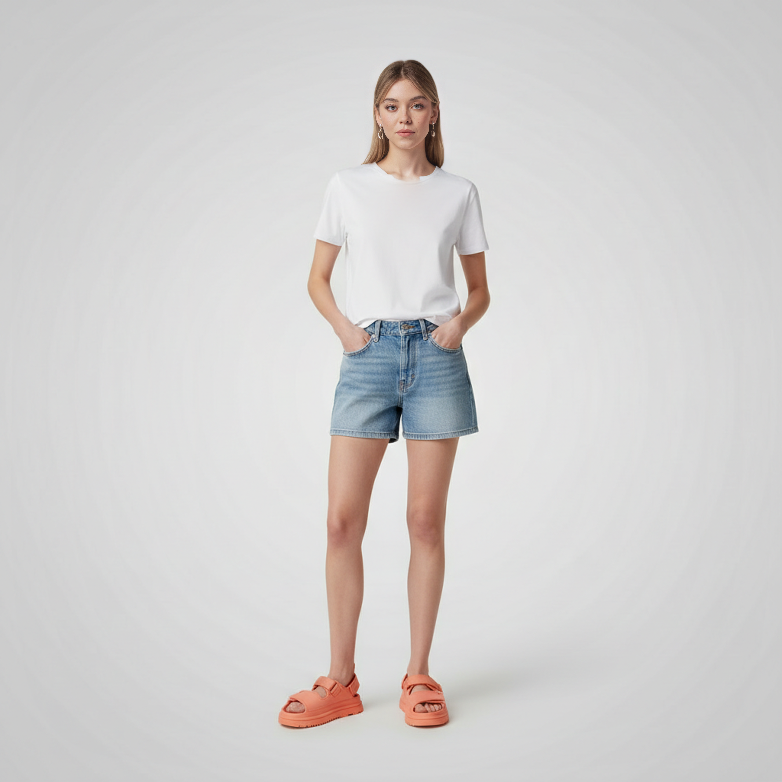 GoldenGlow Platform Strap Sandal